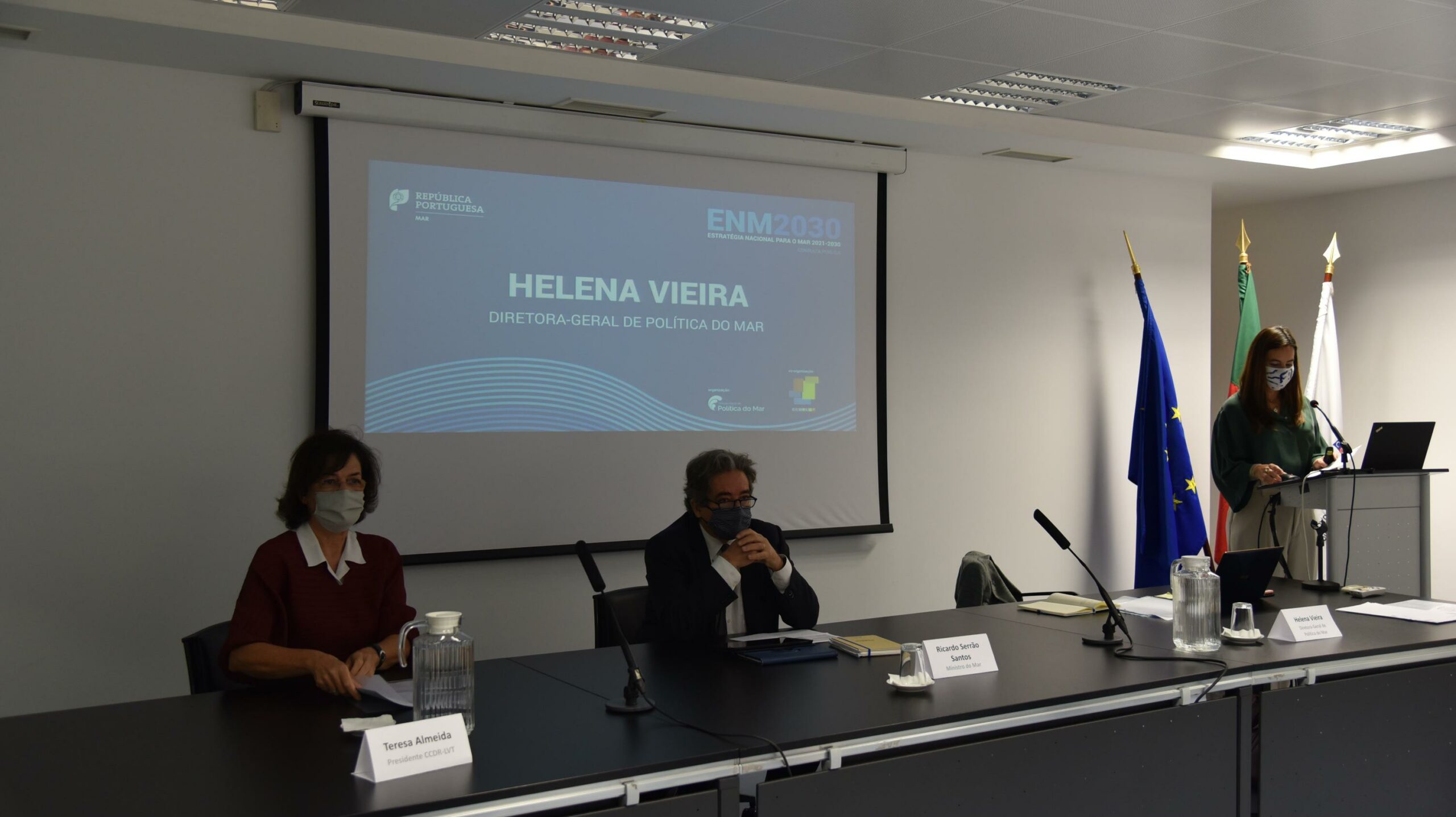 Helena Vieira - Apresentação da Estratégia Nacional para o Mar 2030 em Lisboa