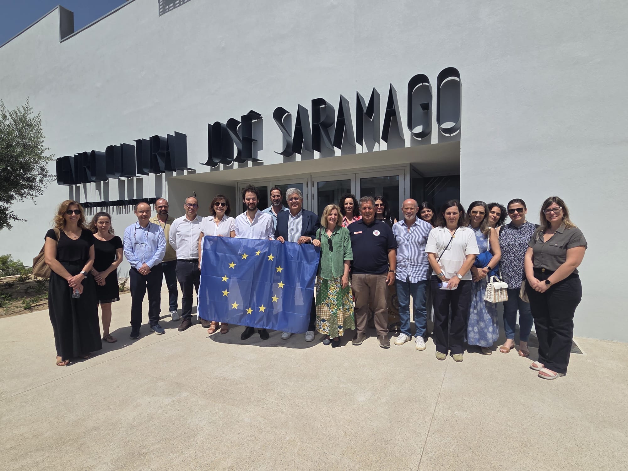 Projetos apoiados pelo Lisboa 2030, no Seixal e em Sesimbra, receberam visita de representantes da Comissão Europeia